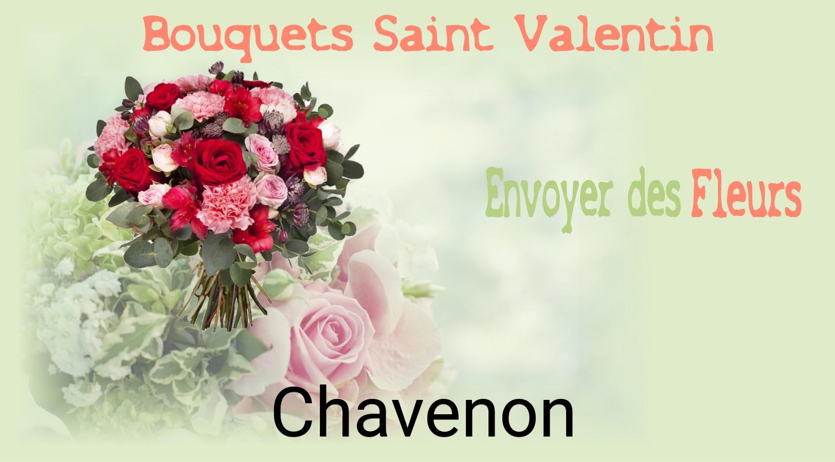 Roses de Saint-Valentin livrées à Chavenon